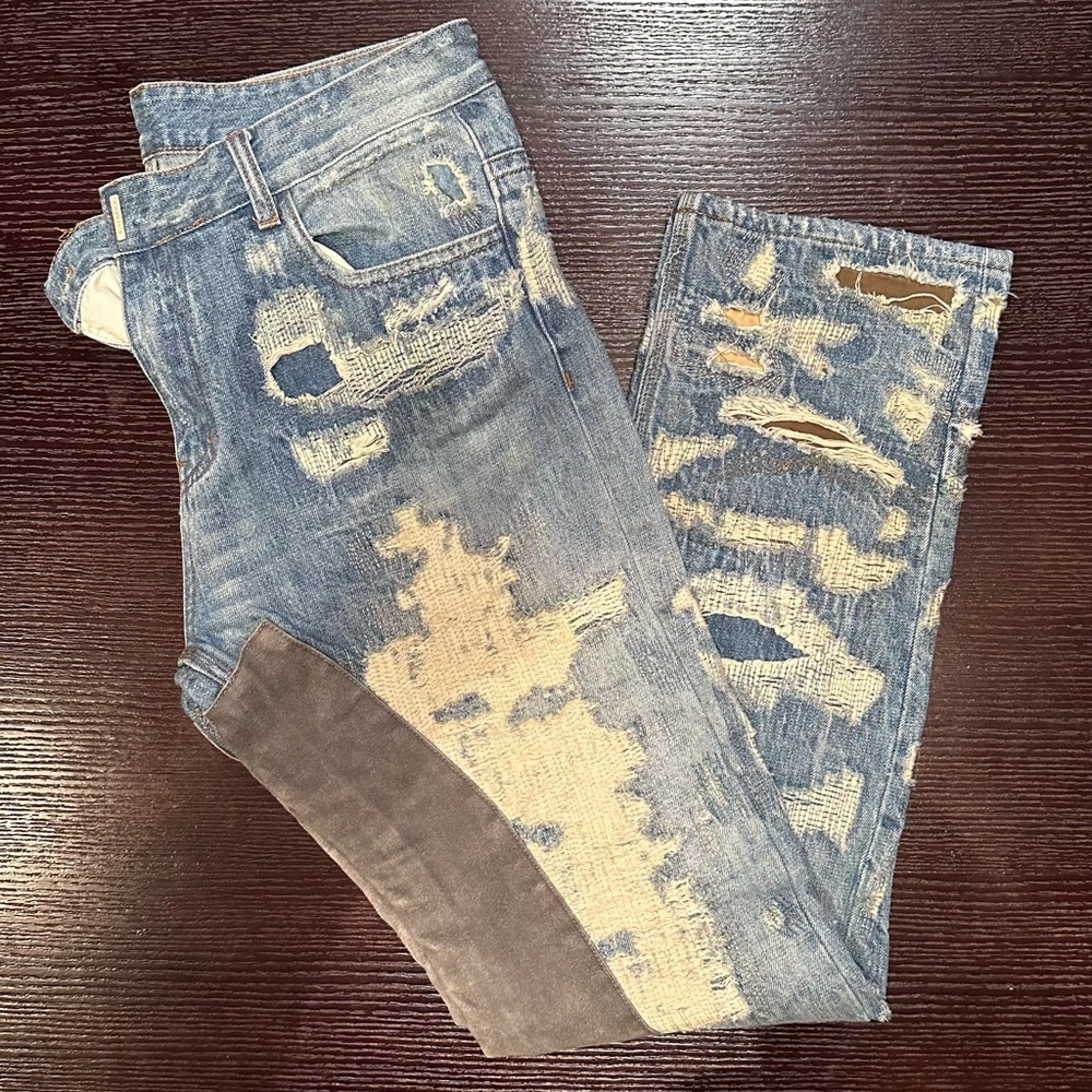 COPY - Givenchy Men’s distressed denim size 36